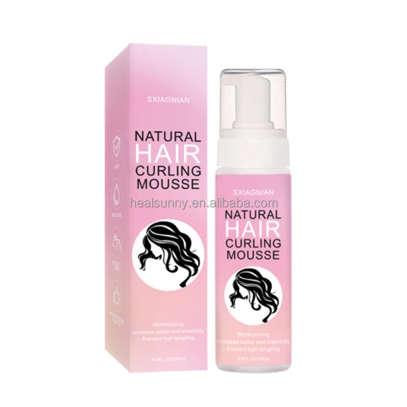 

Private Label Free Alcohol Strong Hold Curl Foam Mousse