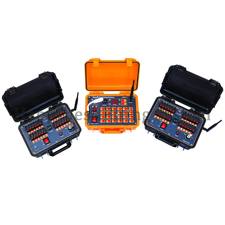 

HAPPINESS DBR02 48 cues easy program remote control firing system fireworks, Orange