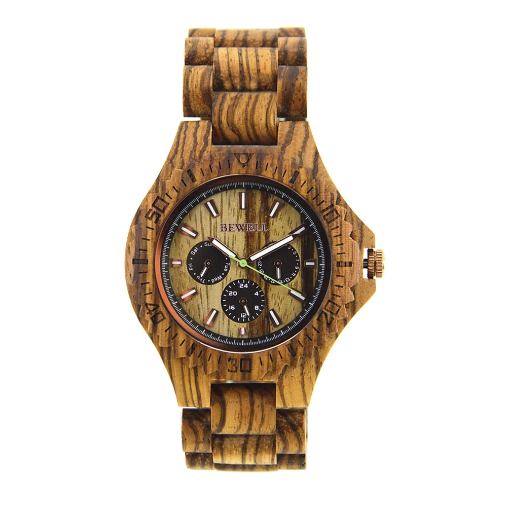 

Handcrafted Wood Original Watches With Band Custom Logo Digital Design Your Own Logo Bamboo Wood Watch