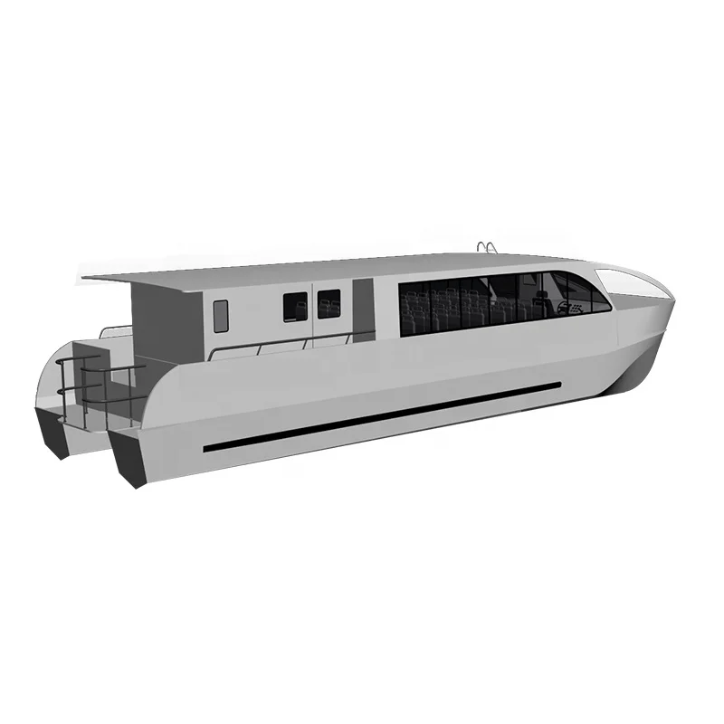 
CE Certified 11m aluminum catamaran passenger boat for 30 people and 3 tons cargo 