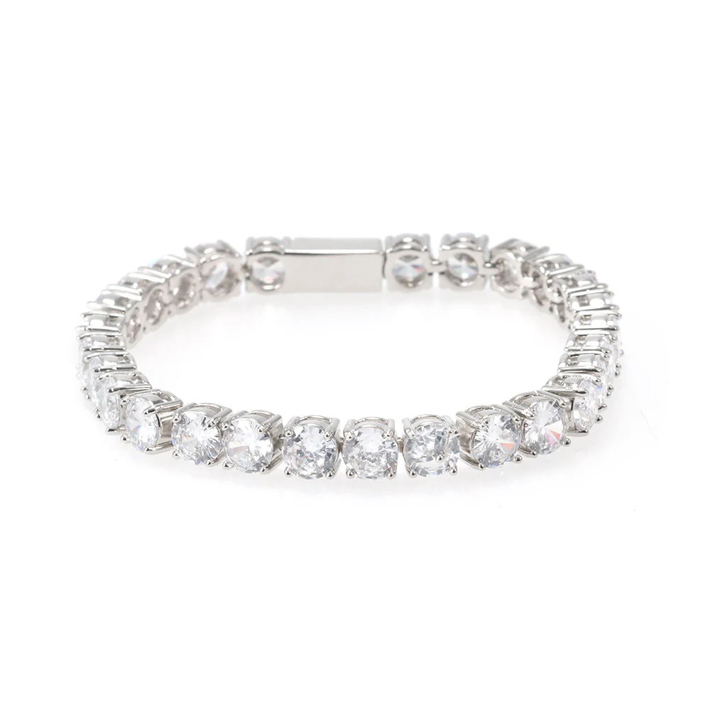 

Foxi 6mm Tennis Bracelet Gold Silver Zirconia Jewelry Iced Out Crystal Diamond Bracelets for Women Jewelry