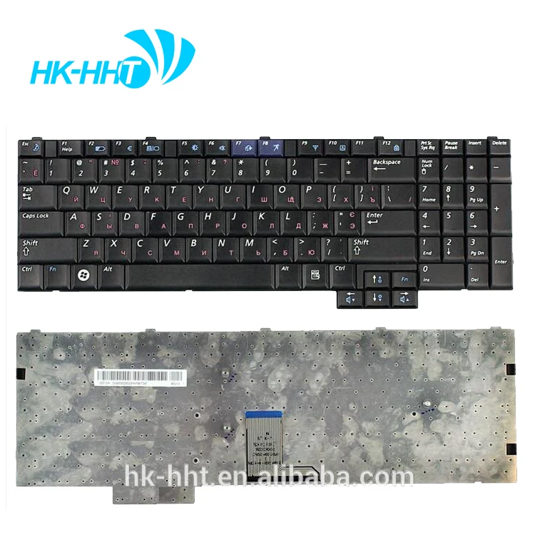 

HK-HHT Laptop RU Russian Keyboard for SAMSUNG R517 R523 R528 R530 P580 R618 R620