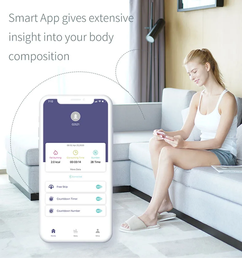 Supplier Skipping Rope Adjustable Smart App High Quality Digital Jump