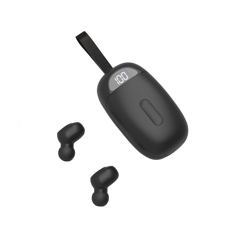 

Amazon 2020 new waterproof BT5.0 tws earphone charging box wireless headphone TWS earbuds, Colors customized