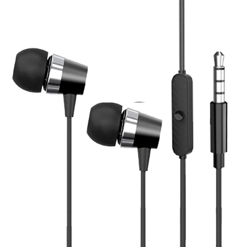 

PUJIMAX Fashion TPE Earphone Wholesale Popular Earphone Earbuds Wear Comfortable Compatible Phones/Tablet Laptop/MP3/Computer, Black white red gold