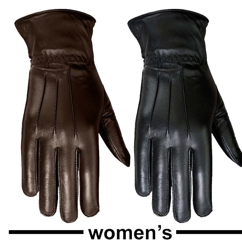 
Mens Real Lamb Leather Soft Dressing gloves Winter Season Gloves 