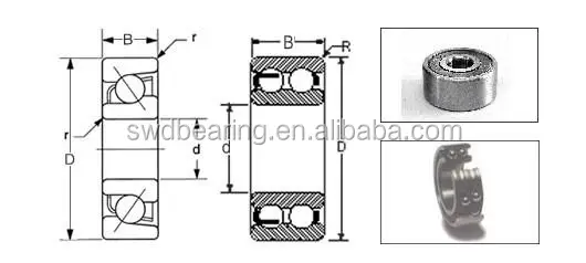 Angular Contact Ball Bearing 7014 Cty Sul P4 7014 Bearing Nsk 7014 ...
