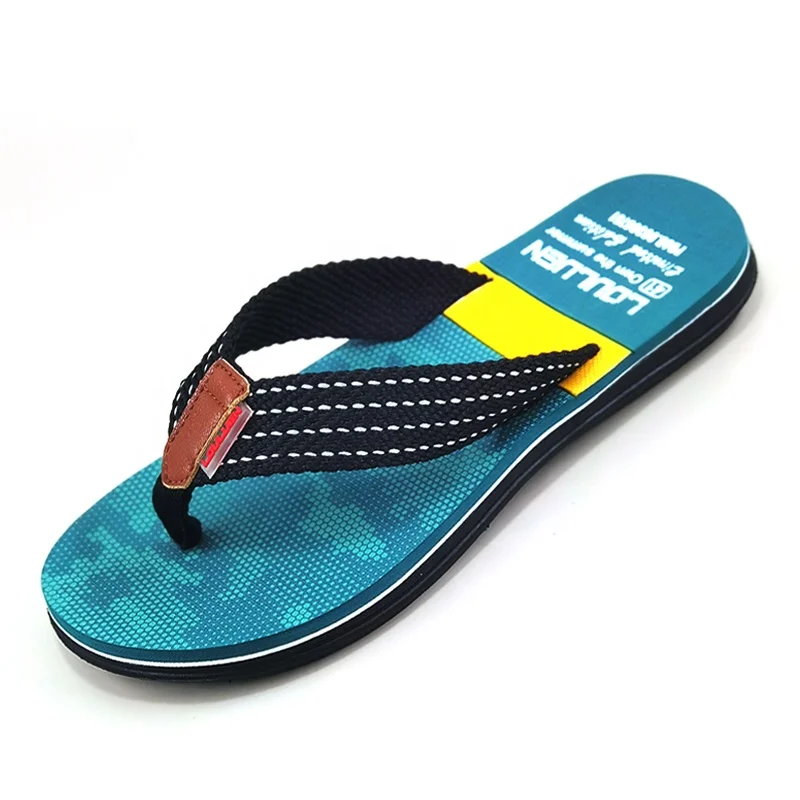 

Summer 2022 New Design Soft EVA Comfortable Men's Slippers Anti-slip Beach Flip Flop Rubber Slippers for men