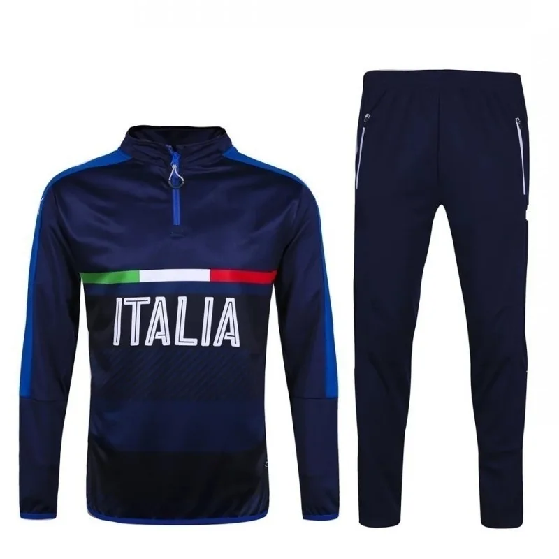 

Wholesale Training Gym Track Suits Custom Jogging Wear Sets Mens Jogging Tracksuit Men Blue sweatsuit Fitness, 3 colors