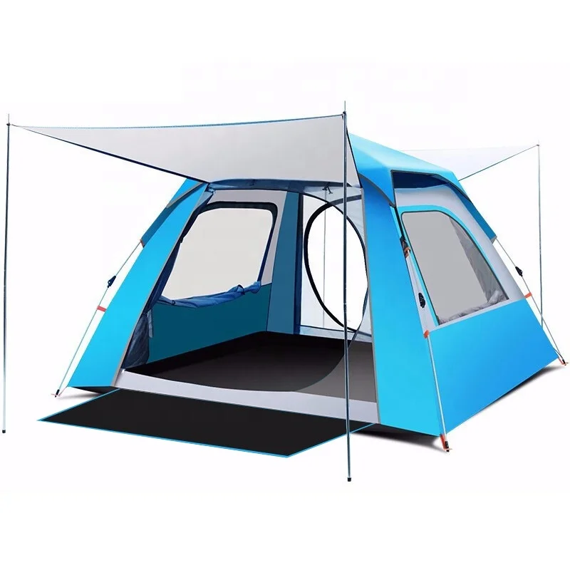 lightweight solar standing all weather pop up modular tent