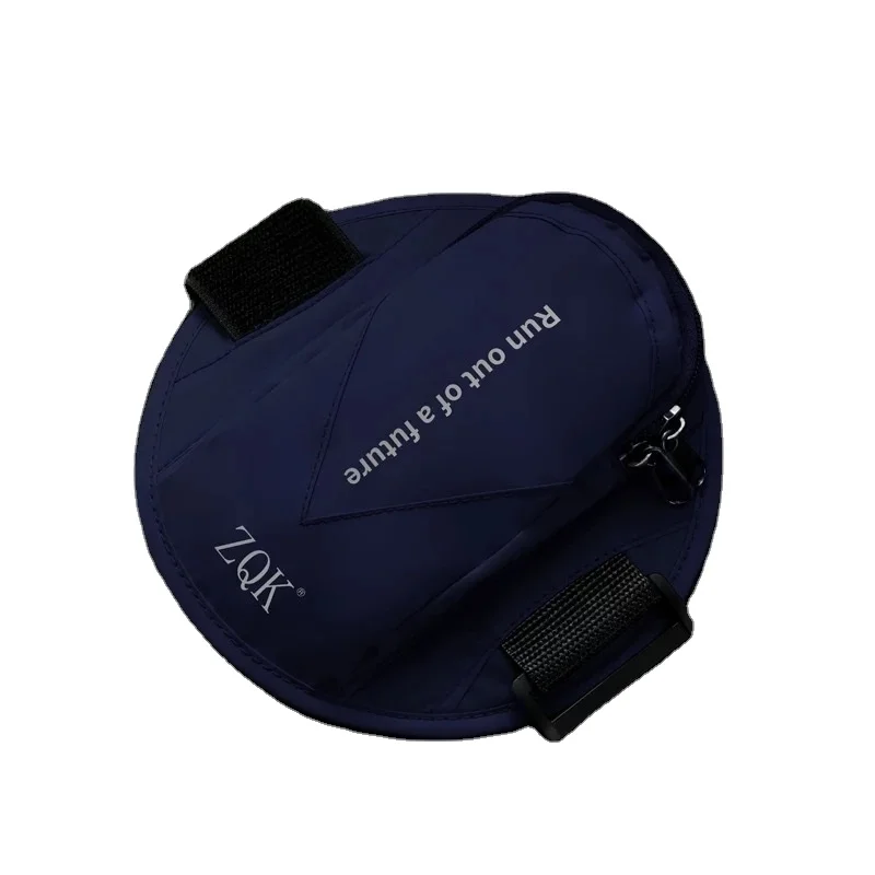

Outdoor Sports Running Casual Solid Color Arm Bag Round Shape Waterproof Wrist Bag Fitness Travel Portable Phone Holder