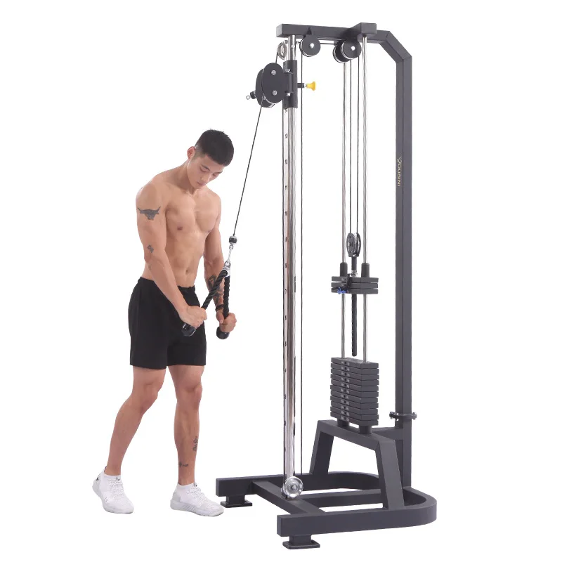 

SKYBOARD Portable Weight Machines Power Rack Lat Pull Down, Black