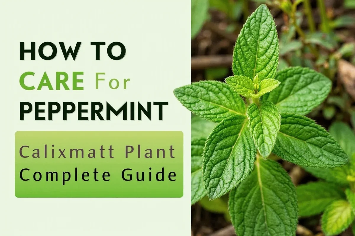 how to care for peppermint plant
