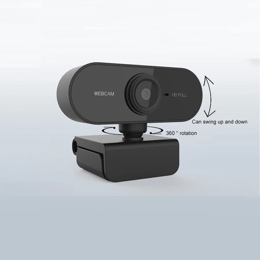 

Mini Tiny Fancy 360 Rotatation Plug and Play Digital Live Video CMOS Sensor USB Web Camera Webcam