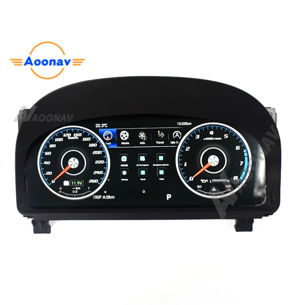 

Car LCD Meter screen GPS navigation For Toyota Vellfire Alphard 20 2008-2014 car radio multimedia player instrument dashboard