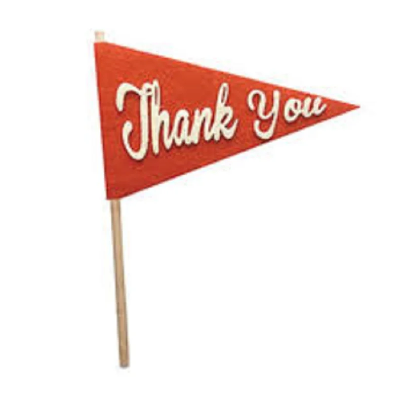 new design 2020 felt christmas pull flag