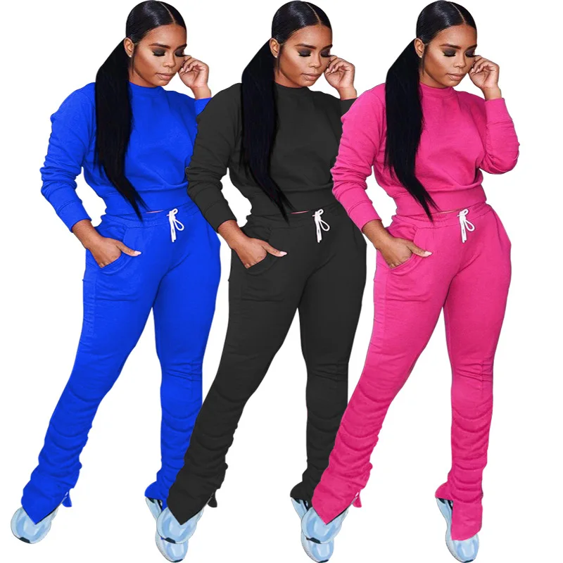 

Fall Clothing For Women Two Piece Set Joggers suits Set Women 2 Piece Set Outfit, Picture