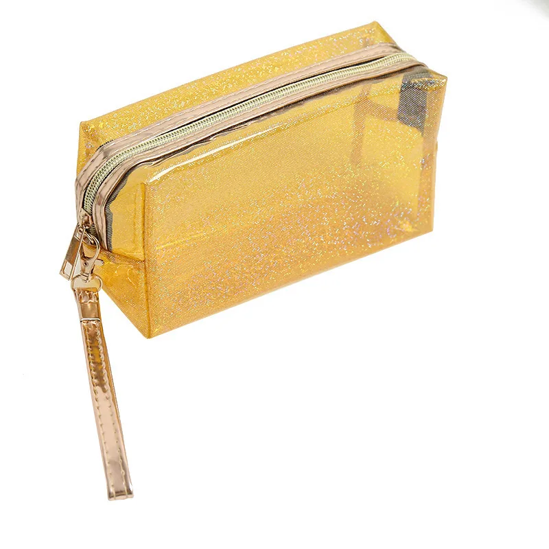 

PVC laser transparent cosmetic travel storage large-capacity cosmetic female bag