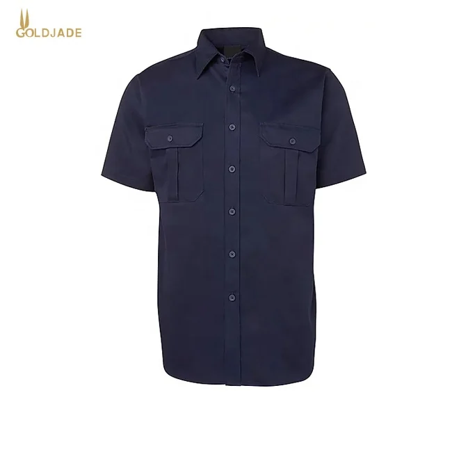 
Custom made 100% cotton work uniform shirt polo promotion uniforms 