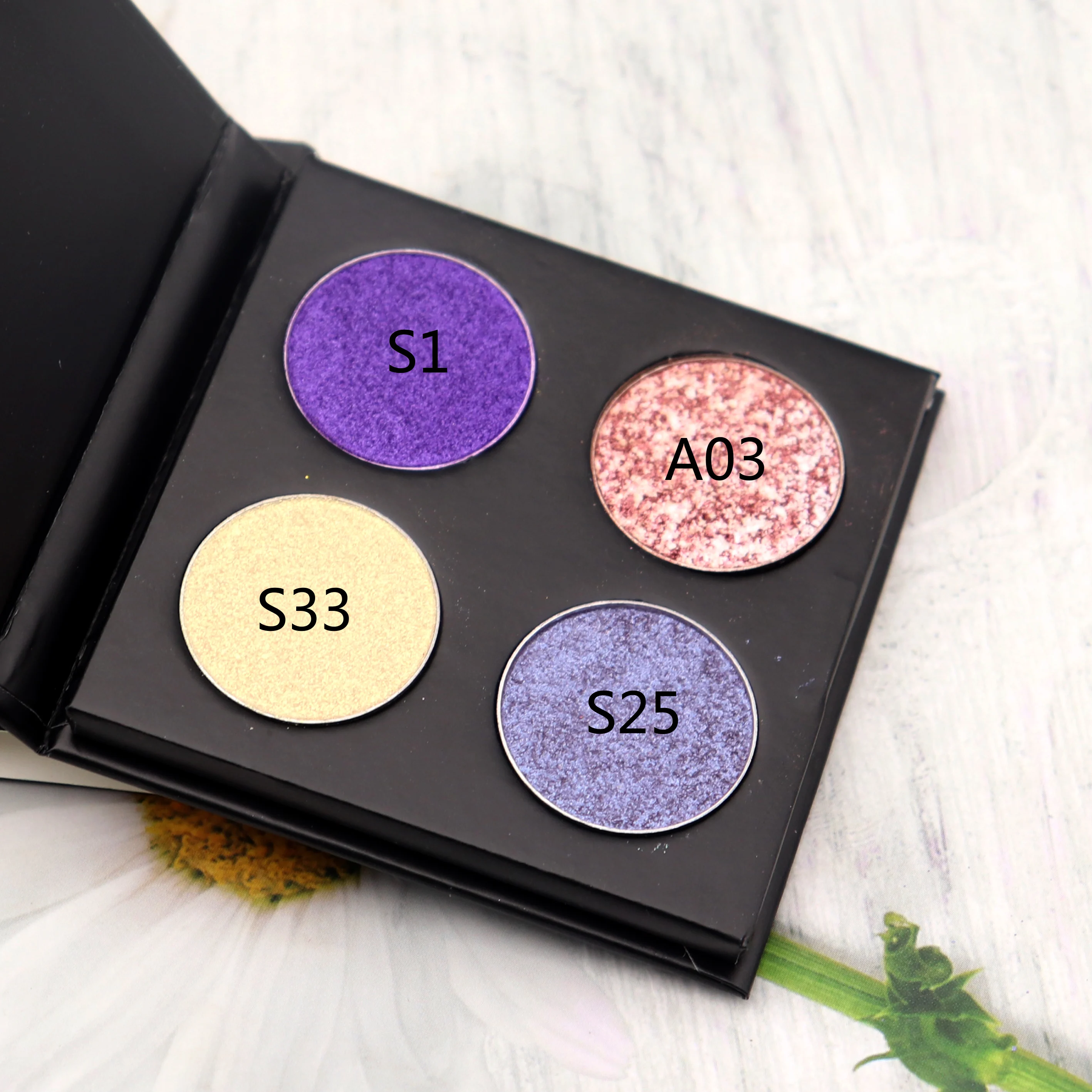 

Eyeshadow Highly Pigmented Glitter Metallic Matte Shimmer Natural Professional Vegan Makeup Pallets