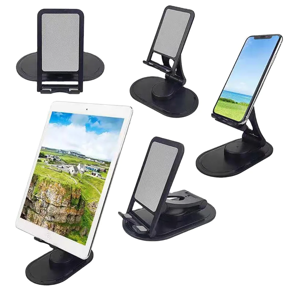 

Free Shipping 1 Sample OK Adjustable Rotate 360 Degrees Phone And Tablet Stand Holder Desktop Tablet Stand Mobile Phone Holder, Oem