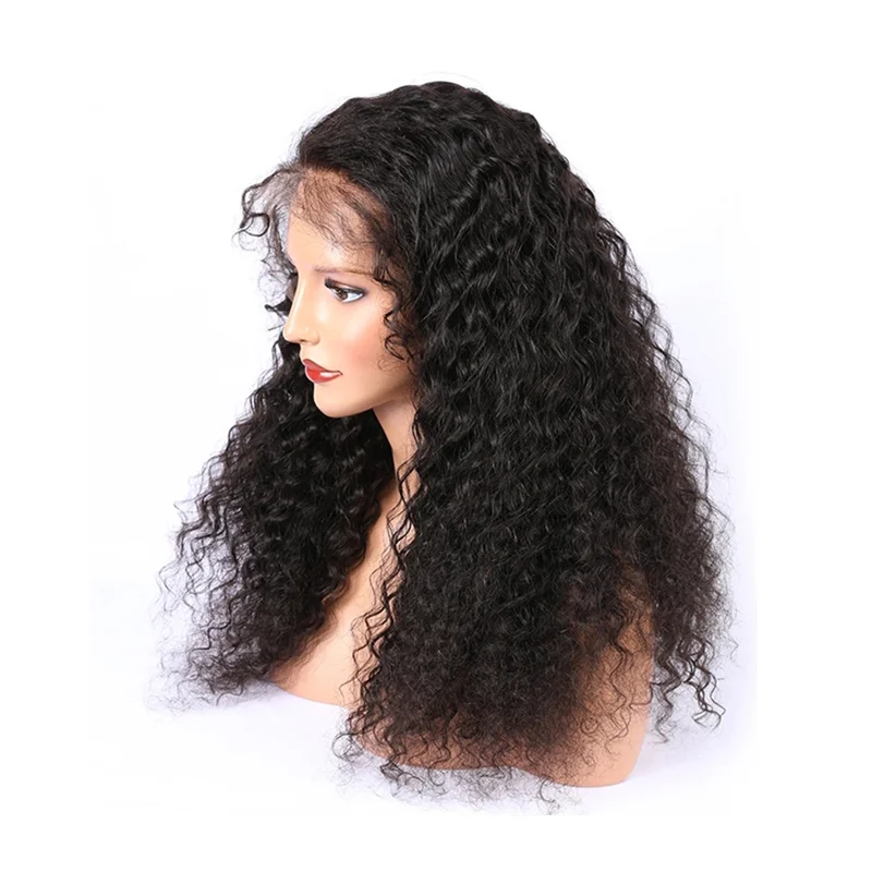 

New Closure Blond Full Human Hair Wigs Brown Synthetic Mixed Fiber Hd Lace Frontal Wig Woman perruque