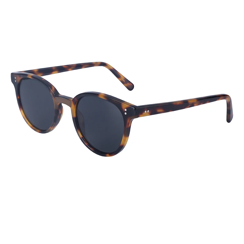 

Fashion Custom Round Shade Wholesale Italy Brand Gafas De Sol De Acetato Design Sun Glasses Acetate Polarized Sunglasses