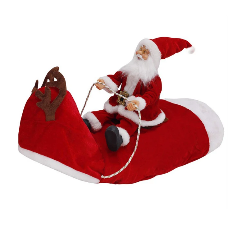 

Warm Party Dressing up Clothing Apparel Outfit Santa Claus Pet Cosplay Dog Santa Christmas Costumes Clothes, Picture
