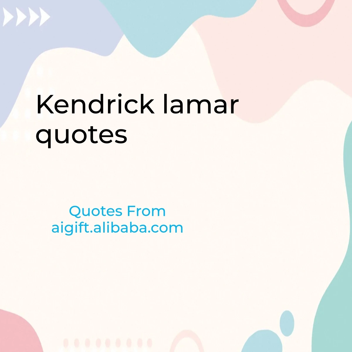 kendrick lamar quotes