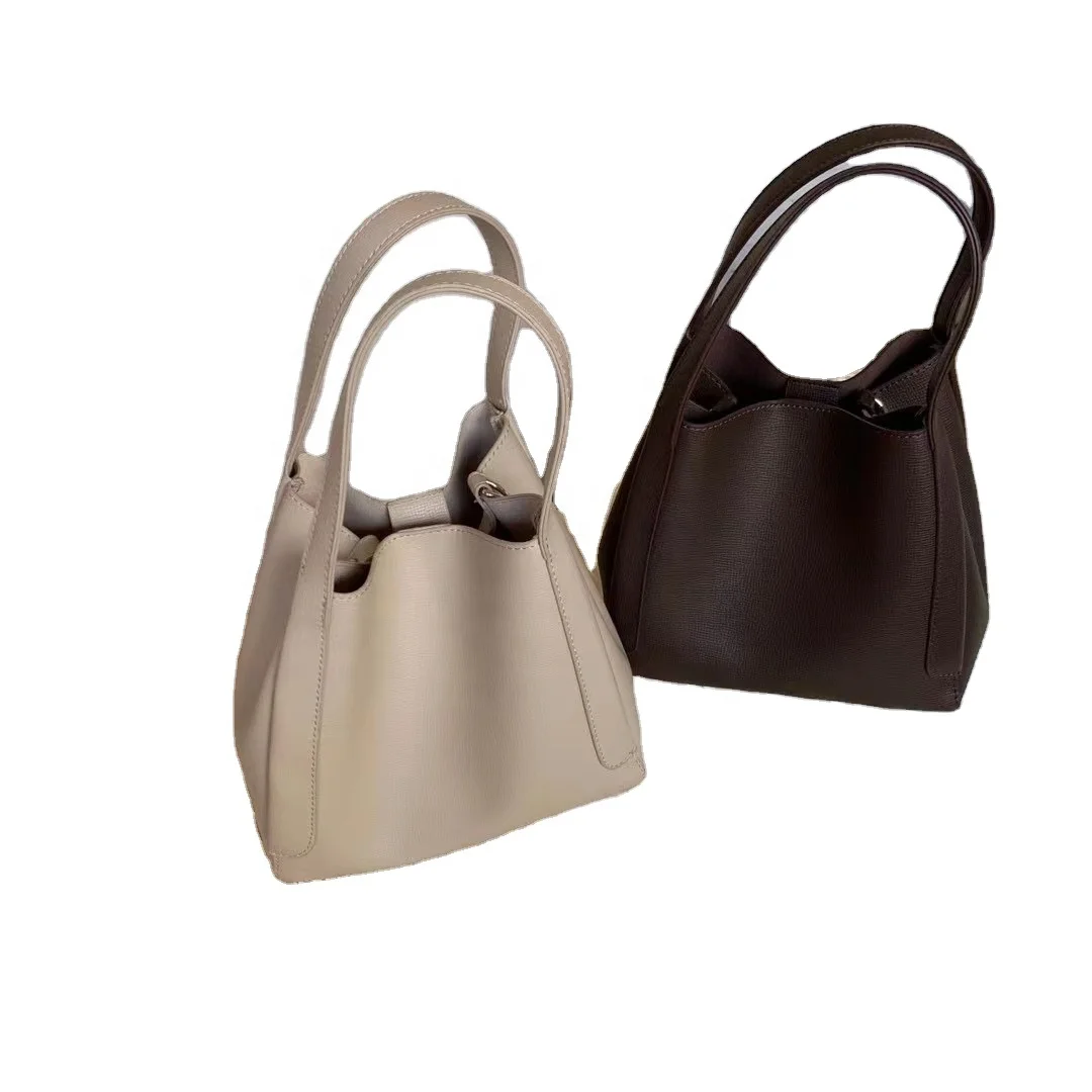 

Fashion And Unique Handbag Casual Small Pu Bucket Leather Bag Women Shoulder Bag