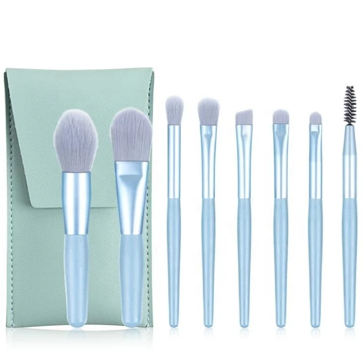 

Professional Makeup Brush Set 8 PCS Brushes Eyehshadow Eye Cosmetic Multicolored Brushes