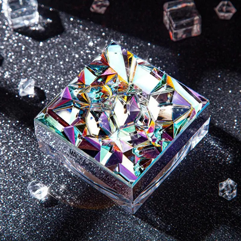 

MACKANDY makeup highlighter powder loose bulk wholesale finishing oil controled smooth silky soft lighting