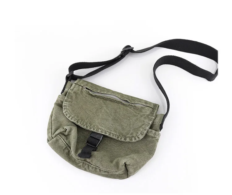 

Korea Style Casual Fashion Custom Canvas Rucksack Long Strip Single Women Mens Lady Sling Mini Crossbody Shoulder Bag for girls, Customized