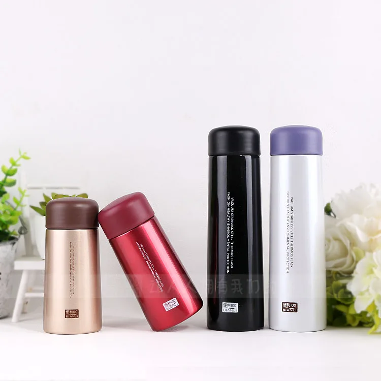 

High Quality Luxury Insulated MINI Double Wall 18/8 Thermo Vacuum Flask Stainless Steel Water Bottle, Customized colors acceptable