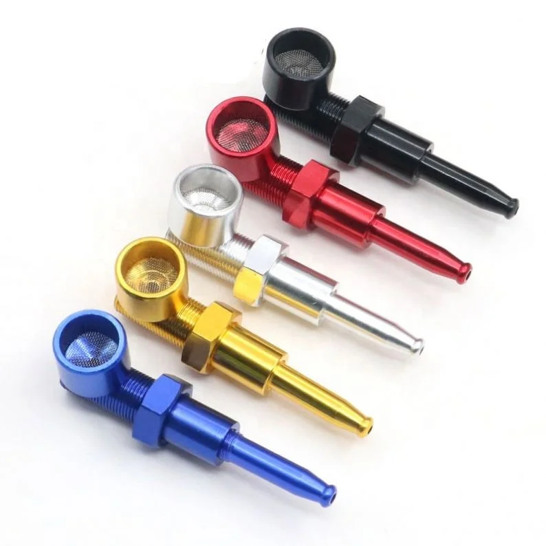

Creative Portable Screw Metal Pipe Portable Filter Mesh Pipe Hot, Picture