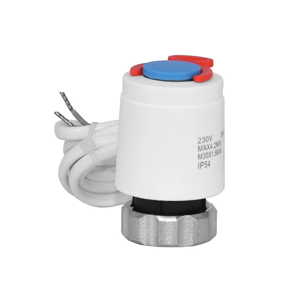 Water Manifold Or Water Valve Thermoelectric Actuator M30x1.5 230vac Normally Close Type Buy