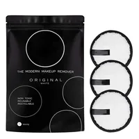 

Face washable Reusable Halo 12CM Cosmetic Face Makeup Water Powder Magic Wipes Sponge Makeup Remover pad