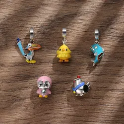 Real 925 sterling silver Cute little animals serie