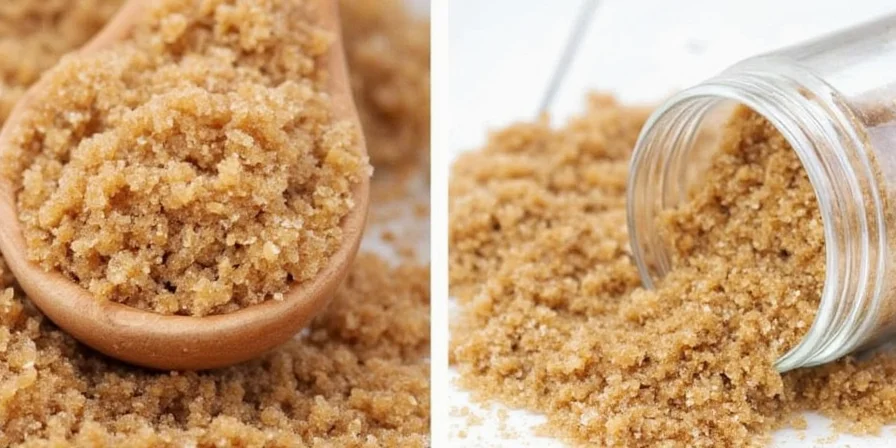 Spice rub using granulated brown sugar