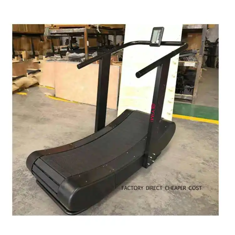 

Door To Door Non Motorized Air Assault Runner Woodway Curved Manual Treadmill, Customized