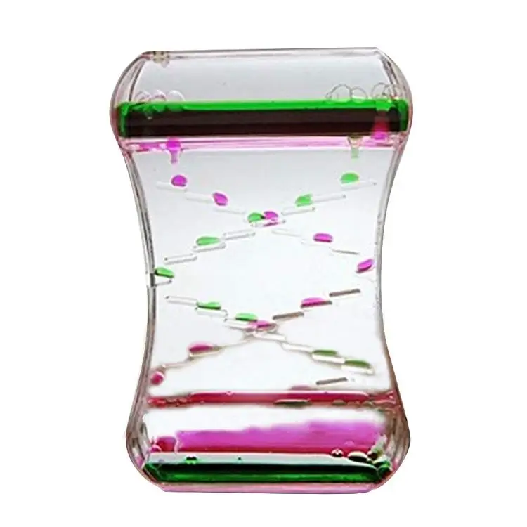 

Liquid Hourglass Fascinating Innovative Timer Toy Decoration