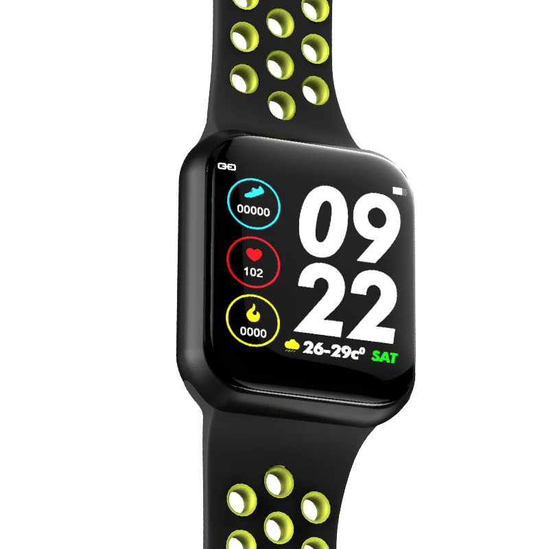 High quality smart bracelet F8 multi-function support multi-language heart rate and blood pressure meter step