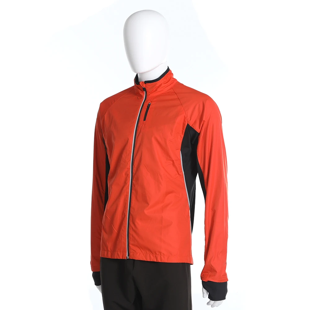 Quality and quantity assured men sports softshell jackets is 100%polyester pongee ribstop adult jogging wear