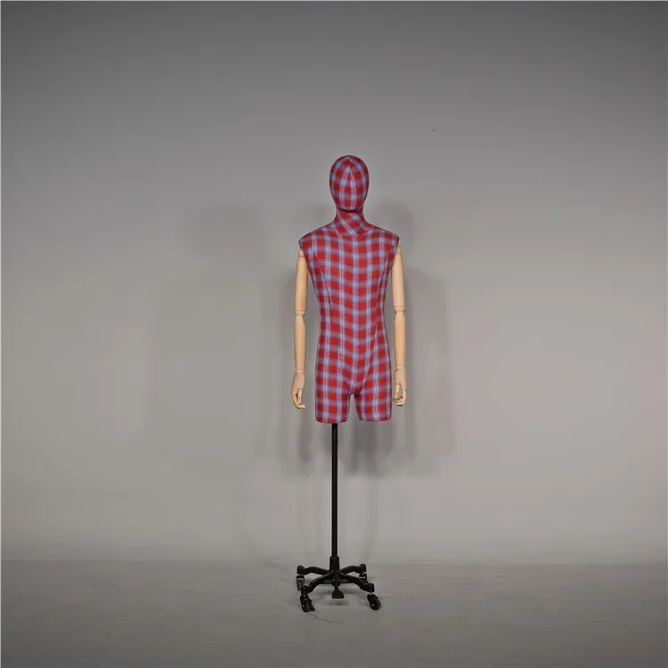 Half Body Dummy Size Male Mannequin Full Body Dress Form Sewing Dress