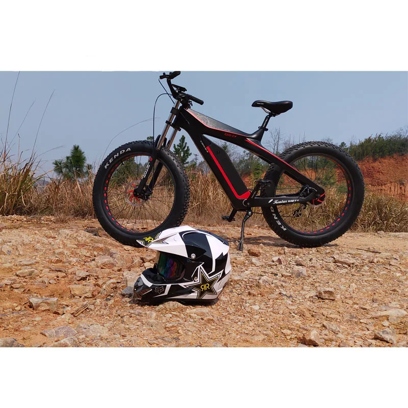 

Factory customized 750w new carbon fiber mountain electric bike with Bafang motor