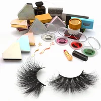 

Custom label real hair luxury 25mm curler eyelash 3d mink false lashes handmade mink eyelashes