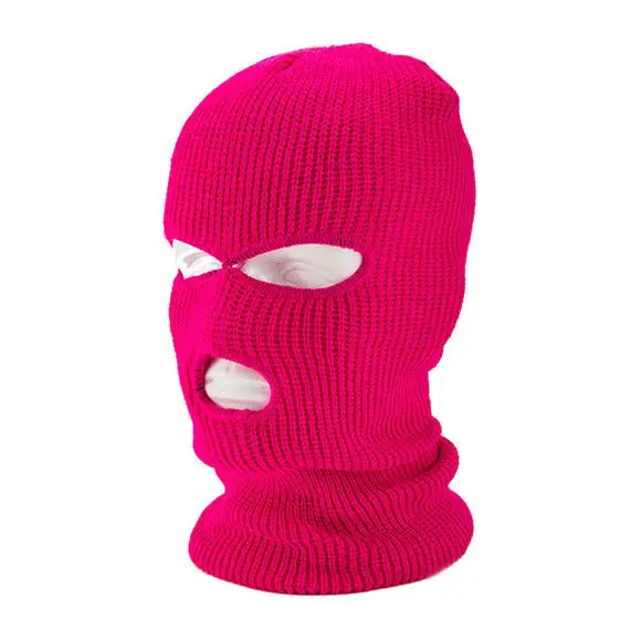 

Wholesale acrylic knitted face skiing mask custom sport ski mask, 8 available colors