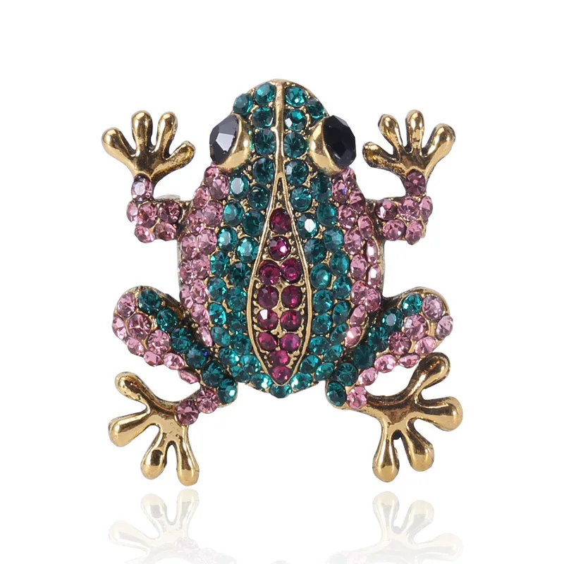 

MM1290 Fashion Frog Brooch Women Animal Brooch Jewelry Wholesale