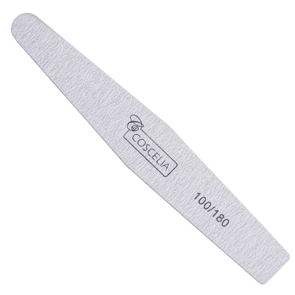 

COSCELIA Personalized Cheap Nail File For UV Gel Polish Manicure Tool, Grey