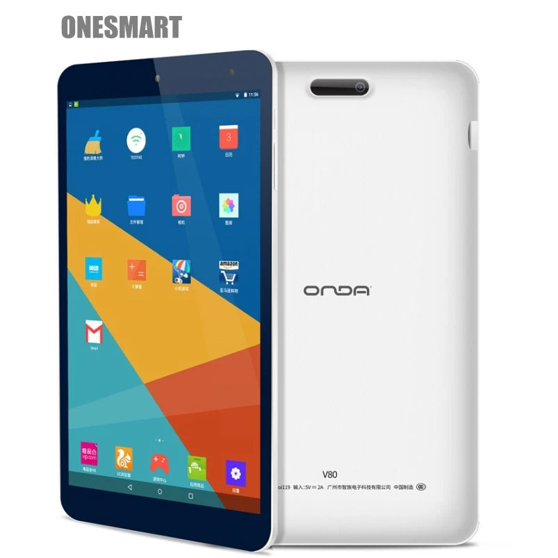 

OEM ODM make your own brand ONDA V80 Tablet Basic Edition 8 inch 2GB+16GB Android 7.0 Allwinner A64 Quad Core android tablet